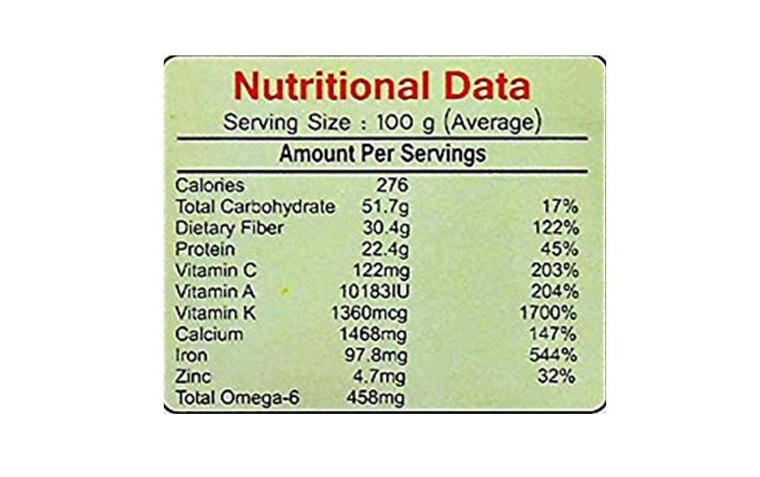 Wonderelements Parsley Powder    Jar  150 grams